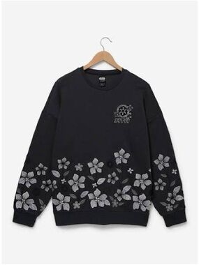 Our Universe Star Wars Sith Floral Embroidered Sweatshirt